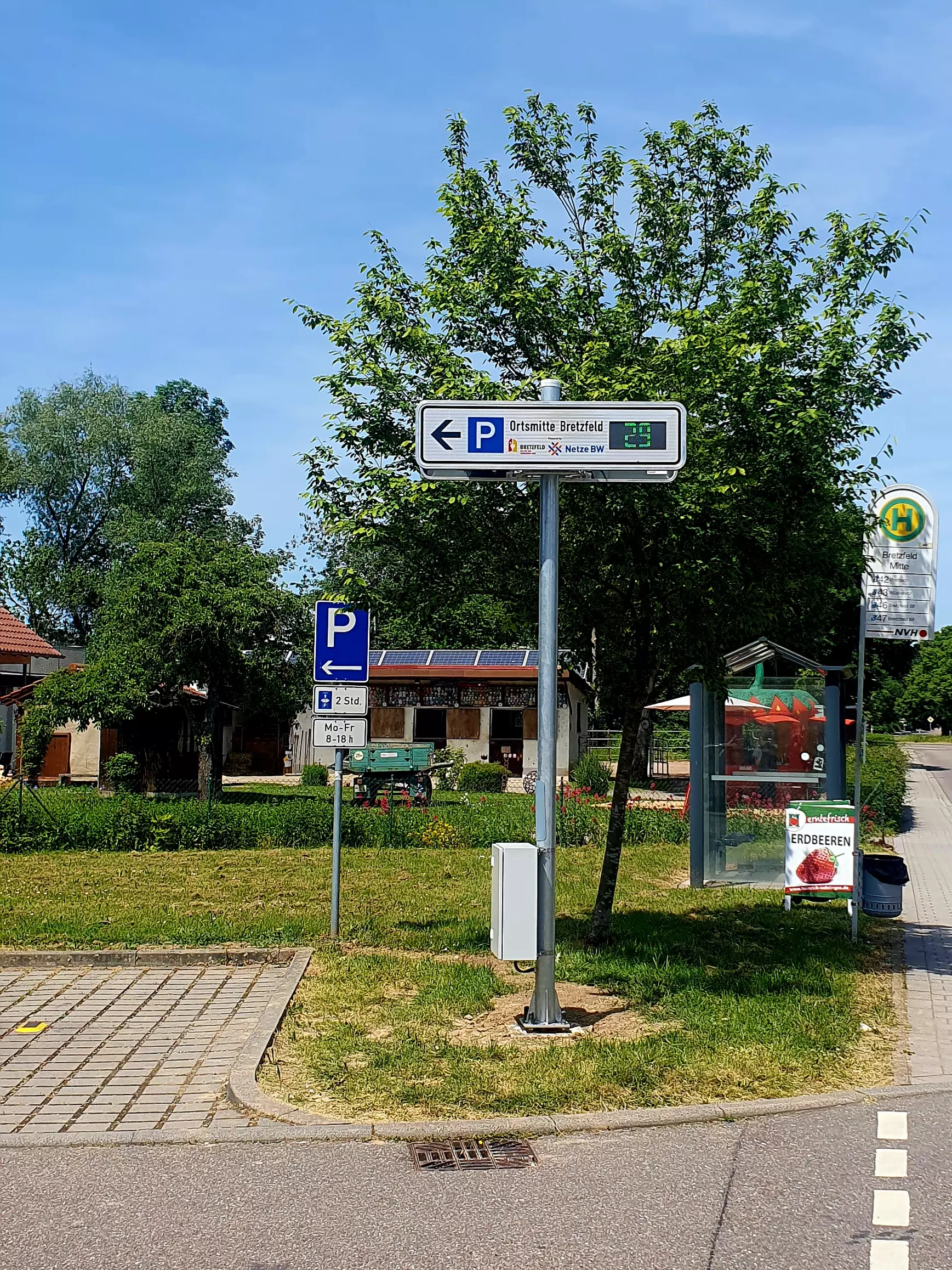 bild Parkleitsystem in Bretzfeld 