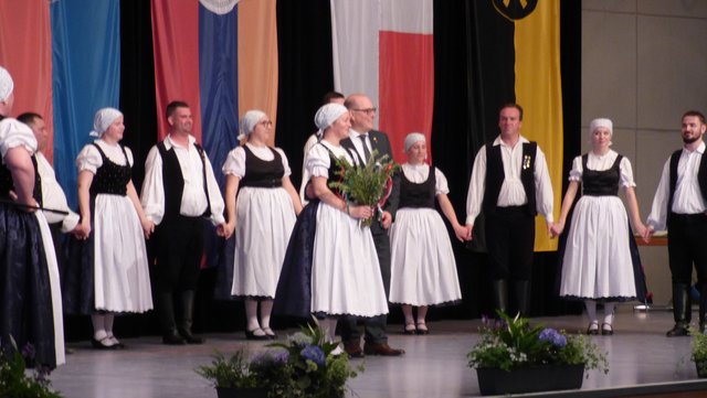 Ungarische Tanzgruppe aus Werischwar