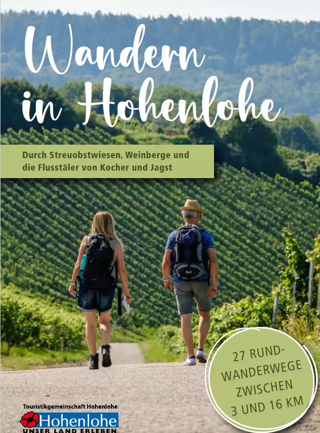 Cover Wandern in Hohenlohe